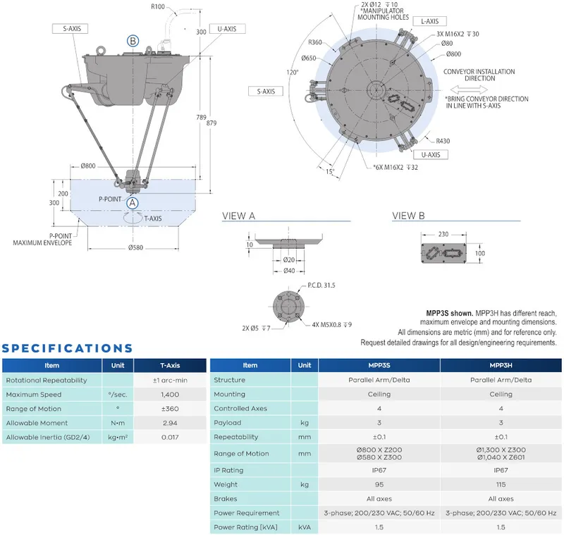 Yaskawa Motoman MPP3S — view 2