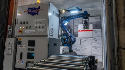 KUKA and Contoro Robots Now Unload 4-5 Trailers a Shift