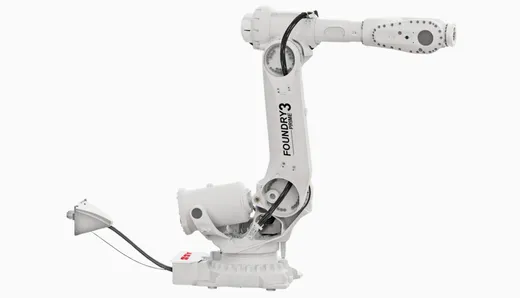 ABB IRB 6790 industrial robot arm, listed in our database at IP69 - a rating with no NEMA equivalent published in the standard enclosure crosswalk chart